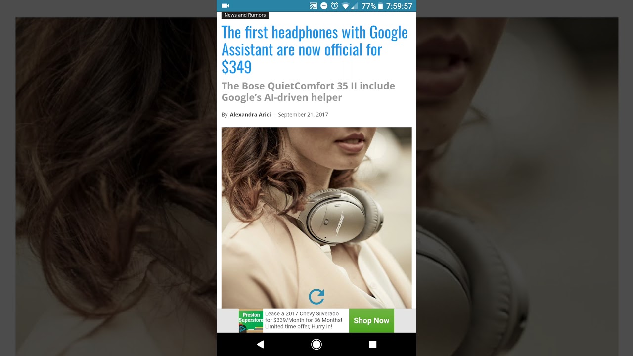 Headphones with Google Assistant