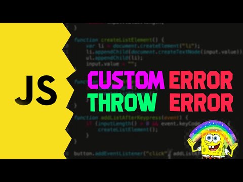 javascript make custom