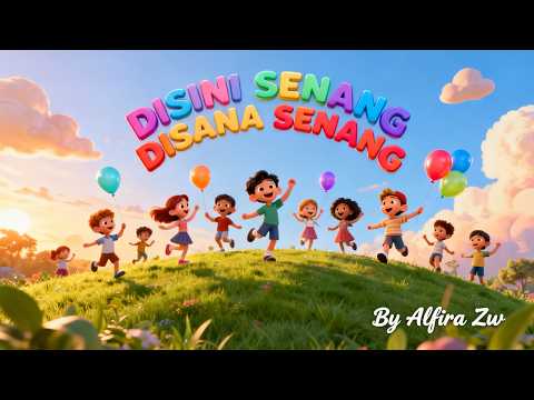 Alfira Zw - Disini Senang Disana Senang | Lagu Anak Indonesia