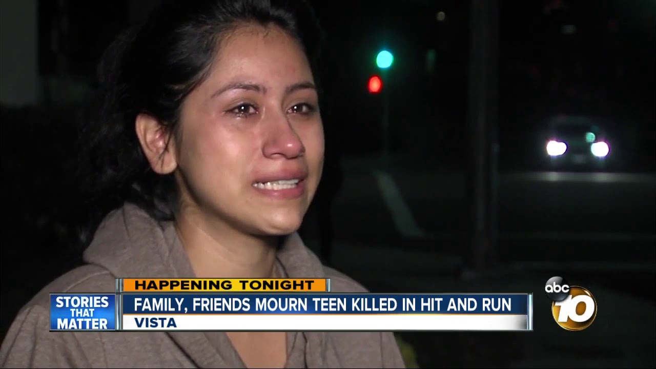 Family, friends mourn teen killed in Vista - YouTube