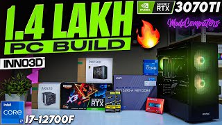 Rs 1.4 Lakh Editing & Gaming PC Build | Intel i7-12700f & RTX 3070 Ti