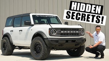 Hidden Features of the 2025 Bronco!