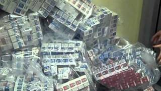 Customs team busts  cigarette smuggling ring