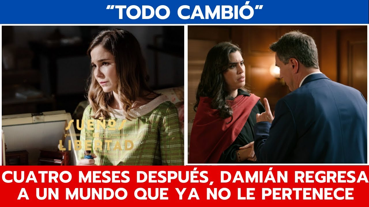 'SUEÑOS DE LIBERTAD': 😱 CUATRO MESES DESPUÉS, DAMIÁN REGRESA A UN MUNDO QUE YA NO LE PERTENECE 😱