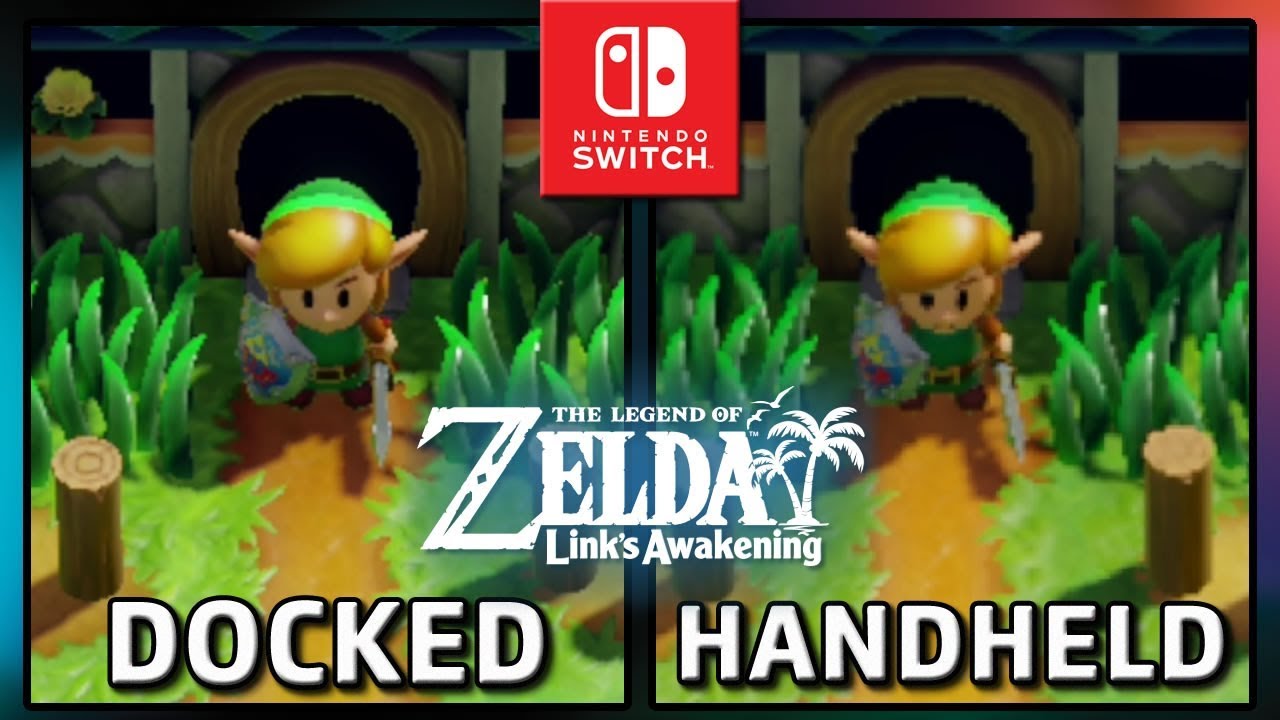 The Legend of Zelda: Link’s Awakening | Docked VS Handheld | Frame Rate TEST on Nintendo Switch