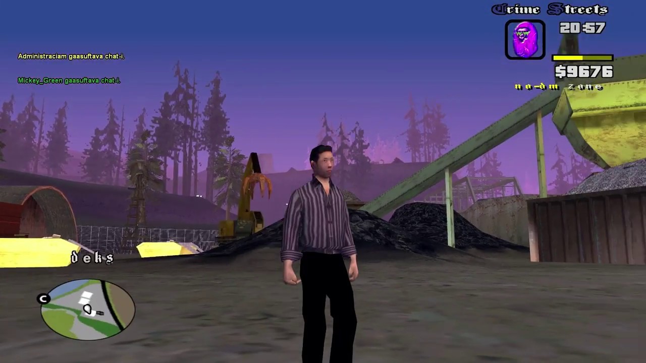 Crime Streets RPG 2018 - მიწისქვეშა საბადო