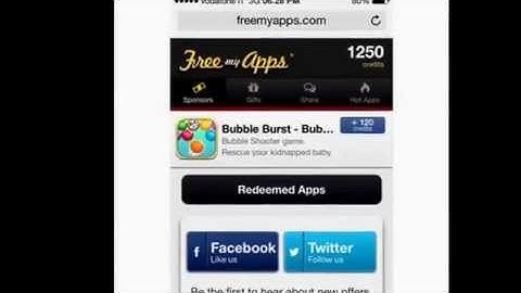 FreeMyApps : FREE FACEBOOK CREDITS GIVEAWAY1#! Like, join link in description, comment and subscribe