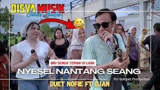 Semua Teriak Saat Ojan Suling Ft Nofie Alisbha Bawakan Lagu Nyesel Nantang Seang Di Disya Musik 