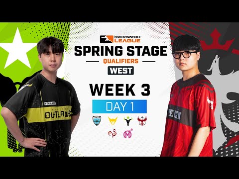 Overwatch League 2023 Season | Spring Stage Qualifiers | Week 3 Day 1 – West