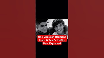 One Direction Reunion? Louis & Zayn’s Netflix Deal Explained #news #onedirection #shorts