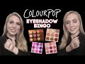 Eyeshadow Bingo | Colourpop Round 2