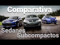 Rio Sedán VS City VS Toledo - Comparativa sedanes subcompactos | Autocosmos