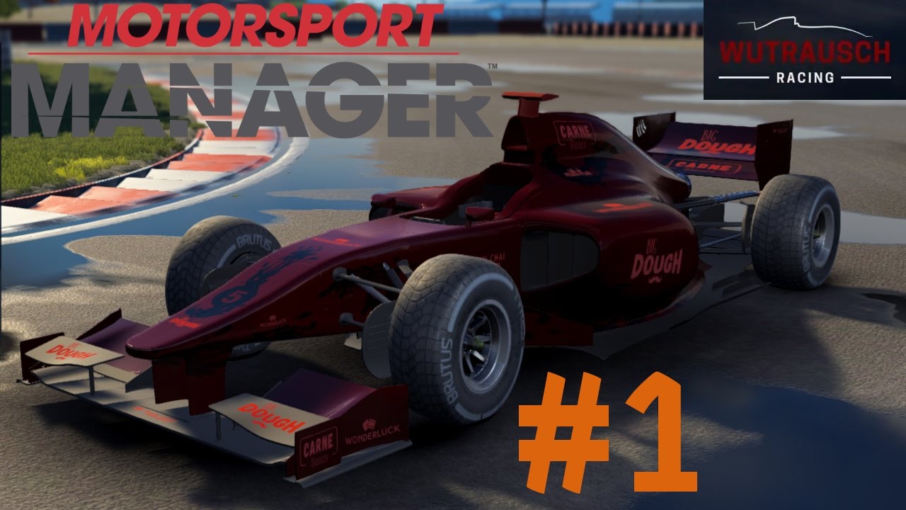 Motorsport Manager PC Create Your Own Team 1 🏎️ 0/10 Rennen 🏁 1 Saison