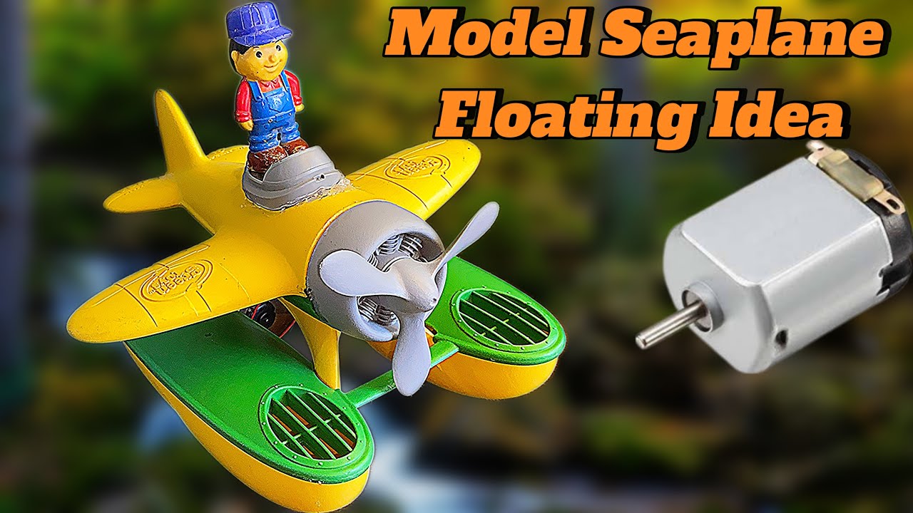 Model Seaplane Boat Sinking Experiment With Mini Motor