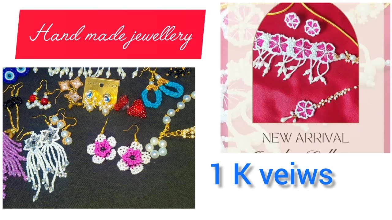 Hand made jewellery review // unboxing earings // juhibeautycorner //jewellery made by neha