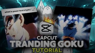 Tranding Goku EDITS 💀🔥 Capcut editing tutorial Goku x Kamli funnk #capcuttutorial #goku #kamli 