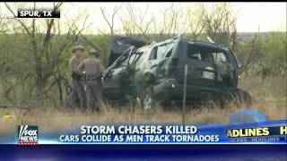 Three storm chasers killed in car crash in Texas