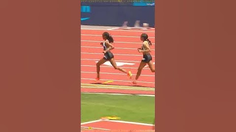 BEATRICE CHEBET sets a new 5000m world record of 13:58.06 at the prefointaine classic 2025