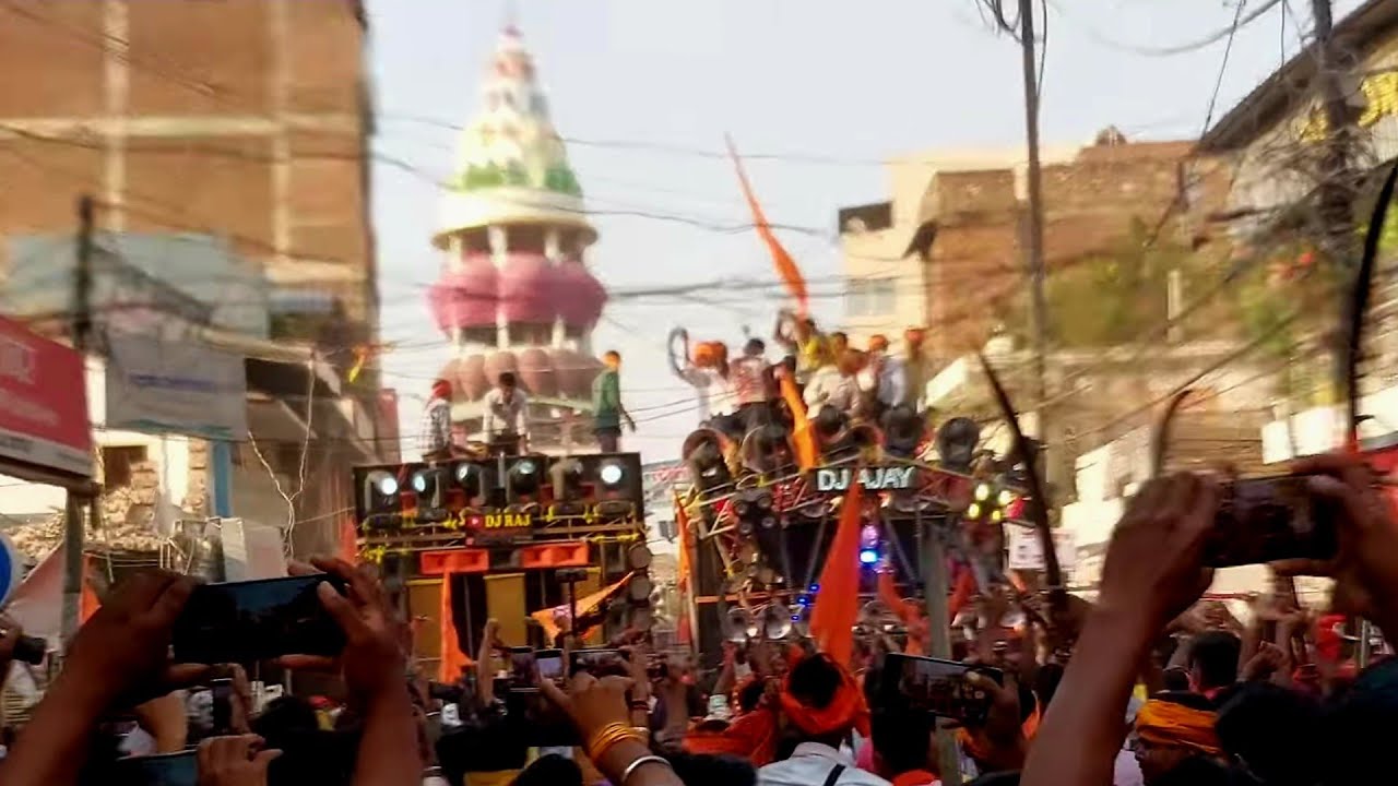 Hajipur road show Comptition Ram navami 2025 djraj nayagaon&djajay hajipur