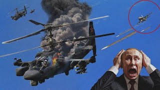 TERRIFYING! Russian KA-52 helicopter shot down by US F-16 fighter plane