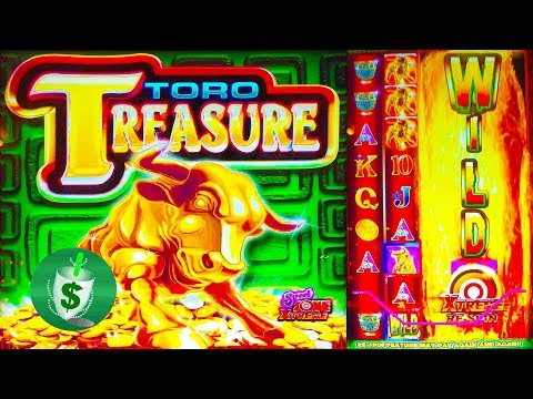 ++NEW Toro Treasure slot machine, on free play