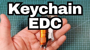 MINIMAL keychain - MAXIMUM use! Keychain Everyday Carry