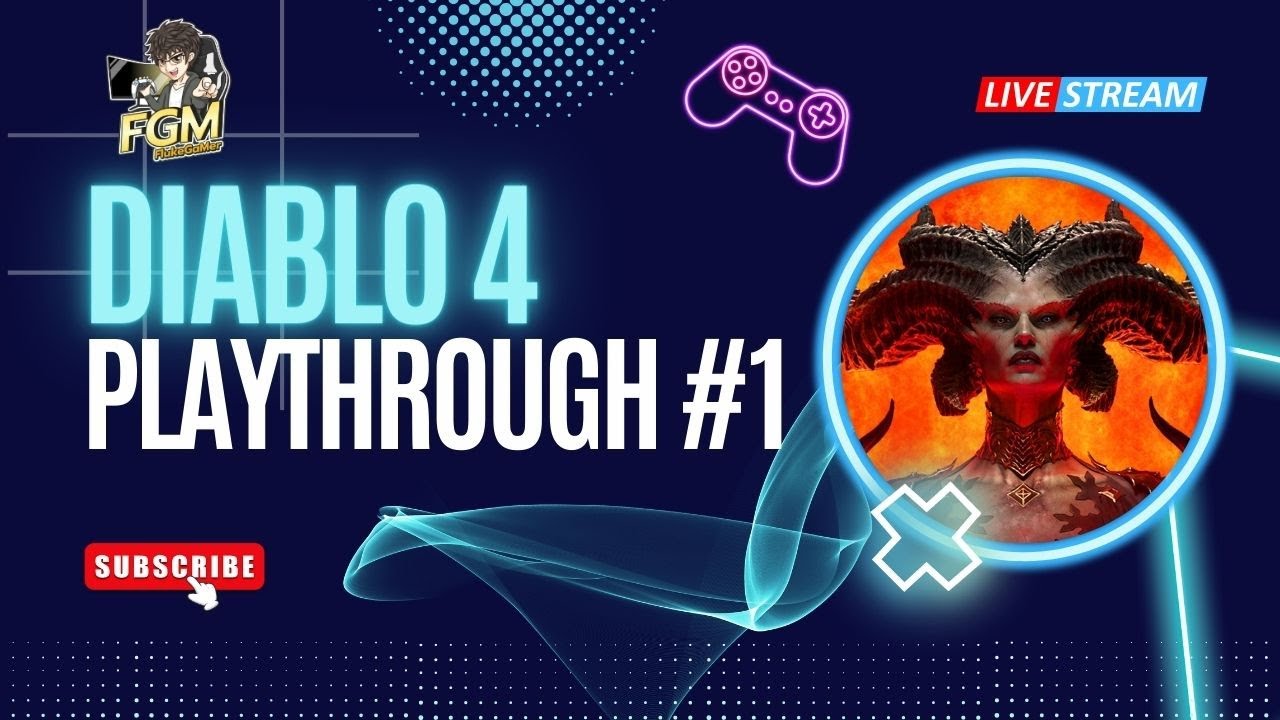 Sorcerer Playthrough Part 1 เกม Diablo 4 - YouTube