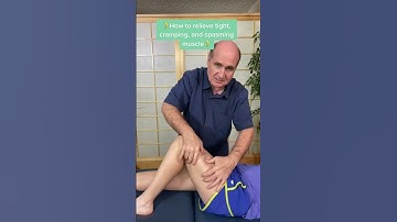 How to relieve tight, cramping, and spasming muscle.🦵 #muscle #cramps #tight #chiropractor #doctor