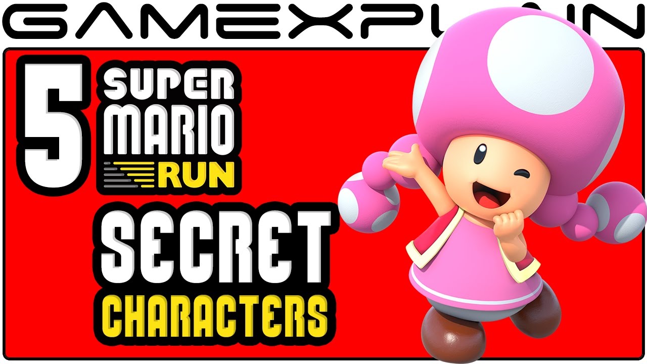 How To Unlock All 5 Secret Characters In Super Mario Run (Guide) - Youtube