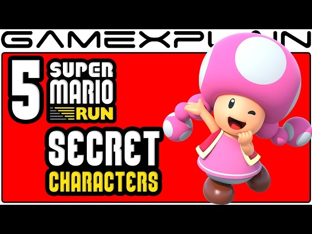 Super Mario Run' guide: How to unlock Toad, Peach, Luigi, Yoshi and Toadette