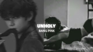 𝘽𝙖𝙣𝙜𝙥𝙞𝙣𝙠 𝙚𝙙𝙞𝙩 𝙤𝙣 𝙐𝙣𝙝𝙤𝙡𝙮!#kpop #blackpink #bts #unholy #trending Resimi