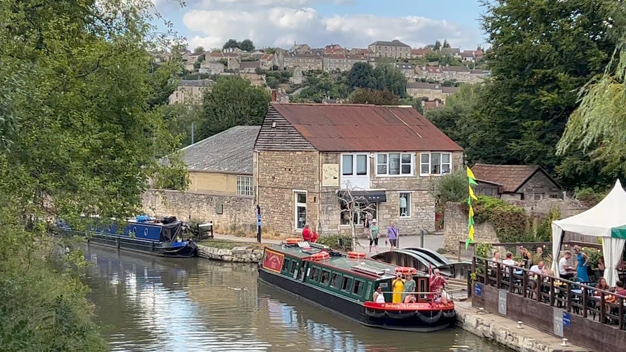 Bradford on Avon, UK's Top Tea Room, Narrowboats, Road Trip 2022