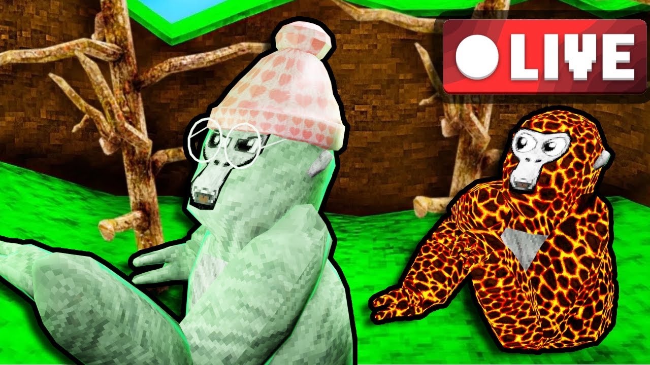 Leafex Is LIVE! Gorilla Tag Minigames And V-stump!