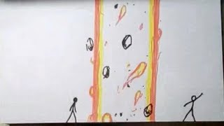 FlipBook Animation #30 Fire Lord Animation Fight!