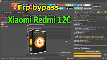 FRP Bypass Google Account Lock Xiaomi Redmi 12C with UnlockTool
