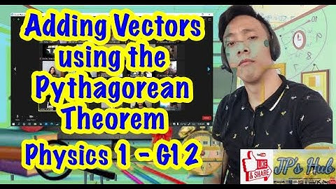 Adding Vectors using the Pythagorean Theorem - Physics 1