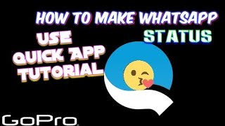 How to make full screen whatsapp status ||Quick App Tutorial screenshot 5