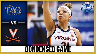 Pitt vs. Virginia Condensed Game | 2025 Ally ACC Women's Basketball Tournament