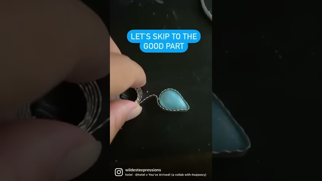 Sterling Silver Larimar Ring
