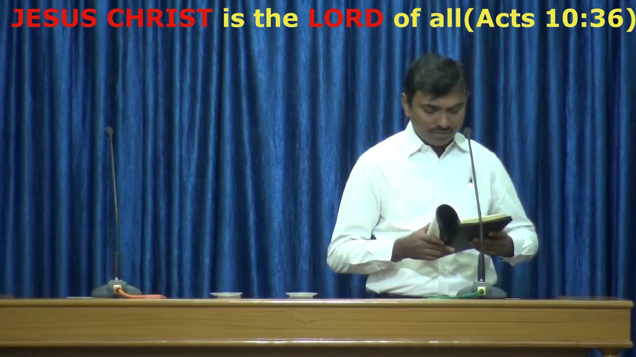 Five Fold Calling--Worship Message by Bro.Jeevan Pramod(12-Dec-17)