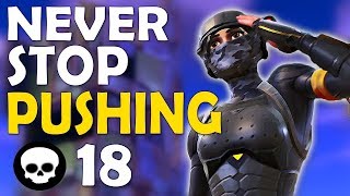 NEVER STOP PUSHING | HIGH KILL & FUNNY | DAEQUAN AGGRESSIVE GAME - (Fortnite Battle Royale)