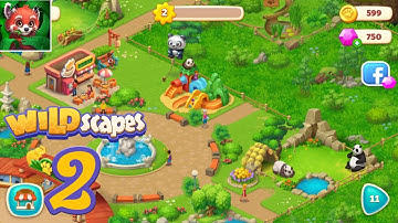 Wildscapes Walkthrough Gameplay - Part 2 ( Android / IOS)