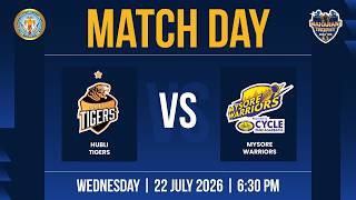 LIVE | Hubli Tigers vs Mysore Warriors | Maharani Trophy KSCA T20 2026 | Match 1