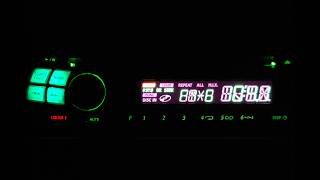 Vintage Alpine CDM-9823 AM/FM/CD player car stereo w/Bluetooth on AUX in stereo rare old retro