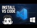 How to Download and Install VS Code on Windows