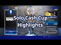 Solo cash cup highlights   fortnite  console