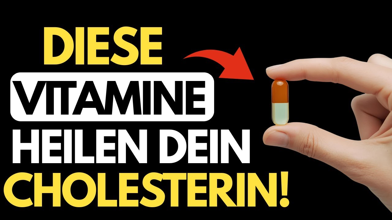 DIESE 2 VITAMINE REINIGEN DEINE LEBER UND SENKEN CHOLESTERIN NATÜRLICH!