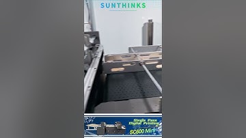 SC600 Mini Single Pass Digital Printer For Corrugated Cardboards Printing.