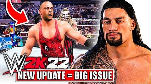 WWE 2K22 *NEW* Patch Update Added THIS Big Problem…