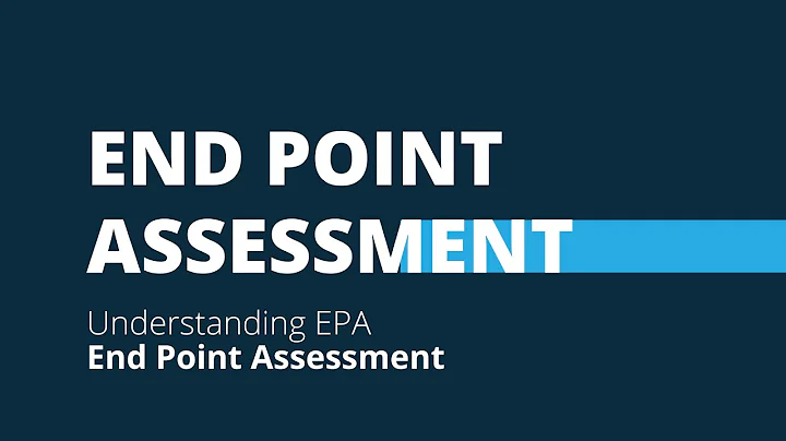 EPA (End-Point Assessment) Overview - MUST-WATCH for All Apprentices!